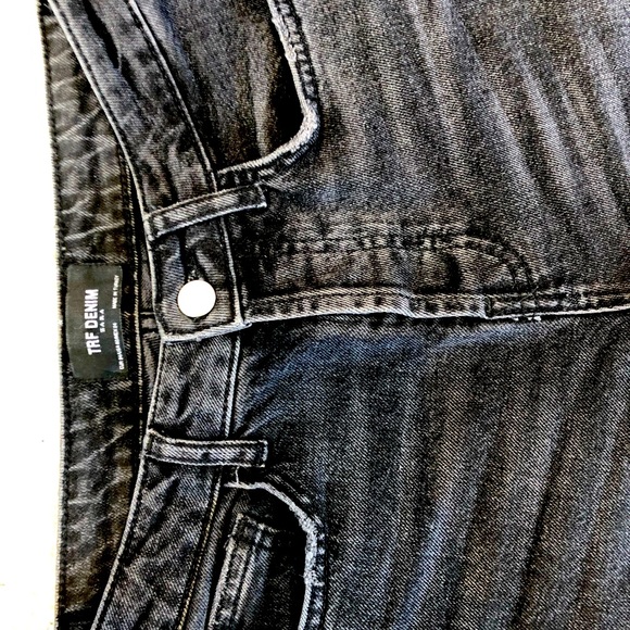 Zara mid-rise ankle length wide leg jeans - Picture 6 of 6